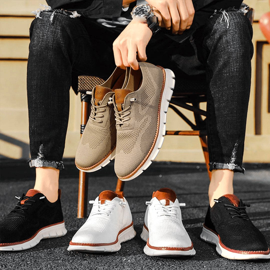 Ulrich | Men's Breathable Everyday Shoes, Comfort Shoes for Daily Use | Everlasting Boutique | Green