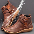 Amanda | Women's Orthopedic Leather Ankle Boots, Waterproof Autumn Boots | Everlasting Boutique