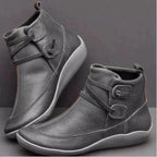 Amanda | Women's Orthopedic Leather Ankle Boots, Waterproof Autumn Boots | Everlasting Boutique