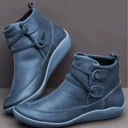 Amanda | Women's Orthopedic Leather Ankle Boots, Waterproof Autumn Boots | Everlasting Boutique