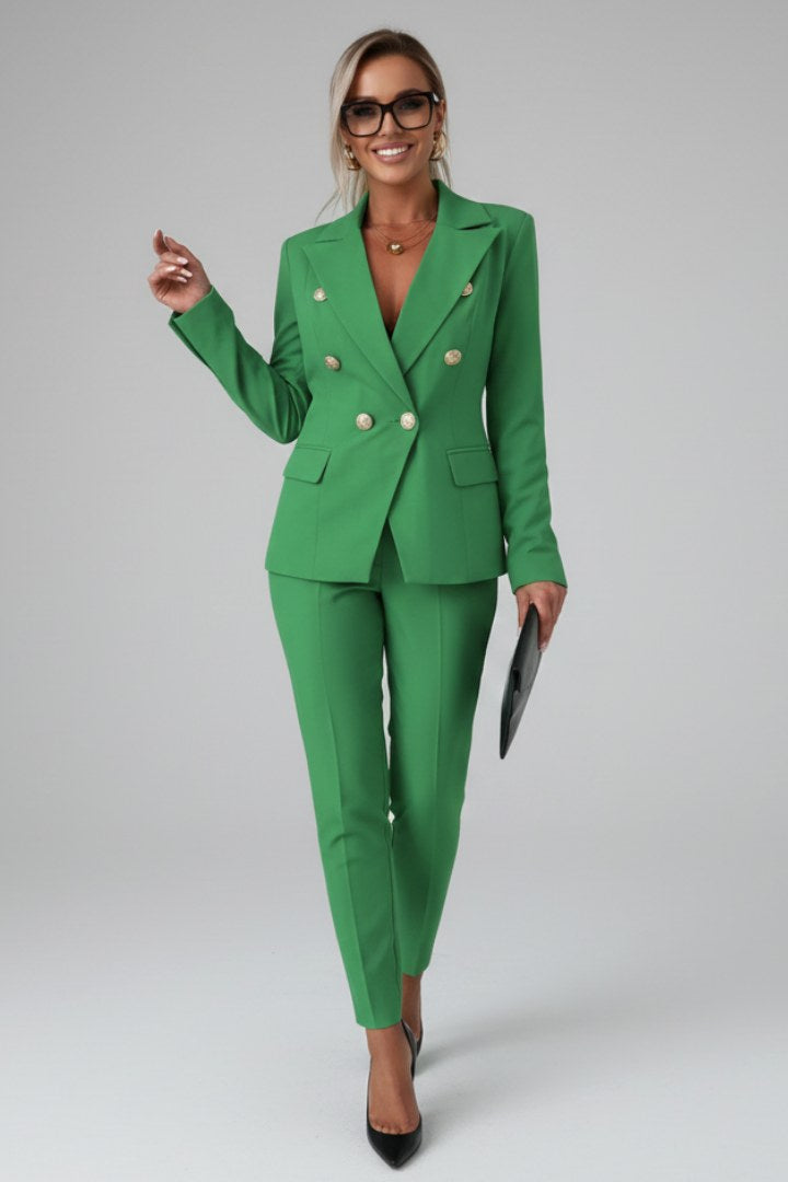 Valerie | Women's Tailored Blazer Suit, High-Waisted Trouser Suit | Everlasting Boutique
