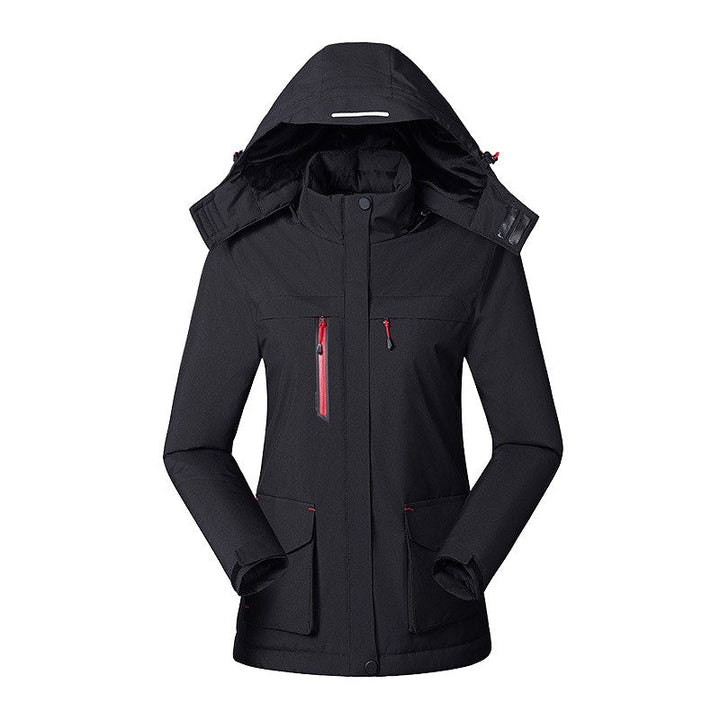 Victoire | Women's Hooded Heated Jacket with USB Power, Adjustable Temperature Jacket | Everlasting Boutique