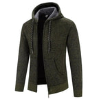 Viktor | Men's Premium Hoodie, Elegant Hooded Sweatshirt | Everlasting Boutique | Brown