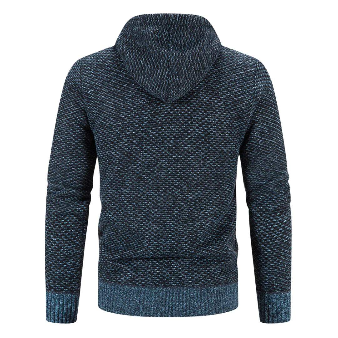 Viktor | Men's Premium Hoodie, Elegant Hooded Sweatshirt | Everlasting Boutique | Brown