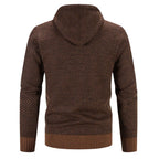 Viktor | Men's Premium Hoodie, Elegant Hooded Sweatshirt | Everlasting Boutique | Brown