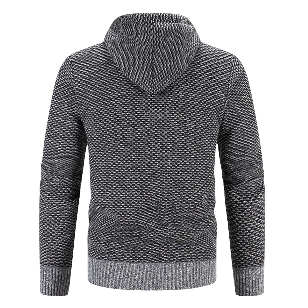 Viktor | Men's Premium Hoodie, Elegant Hooded Sweatshirt | Everlasting Boutique | Brown