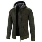 Viktor | Men's Premium Hoodie, Elegant Hooded Sweatshirt | Everlasting Boutique | Brown