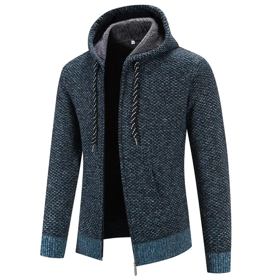 Viktor | Men's Premium Hoodie, Elegant Hooded Sweatshirt | Everlasting Boutique | Brown