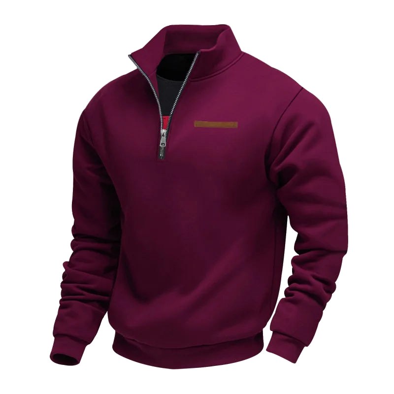 Waldemar | Men's Fleece Jumper, Casual Men's Sweatshirt | Everlasting Boutique | Beige