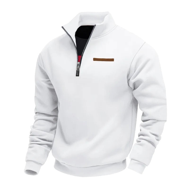Waldemar | Men's Fleece Jumper, Casual Men's Sweatshirt | Everlasting Boutique | Beige