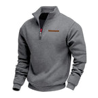 Waldemar | Men's Fleece Jumper, Casual Men's Sweatshirt | Everlasting Boutique | Brown