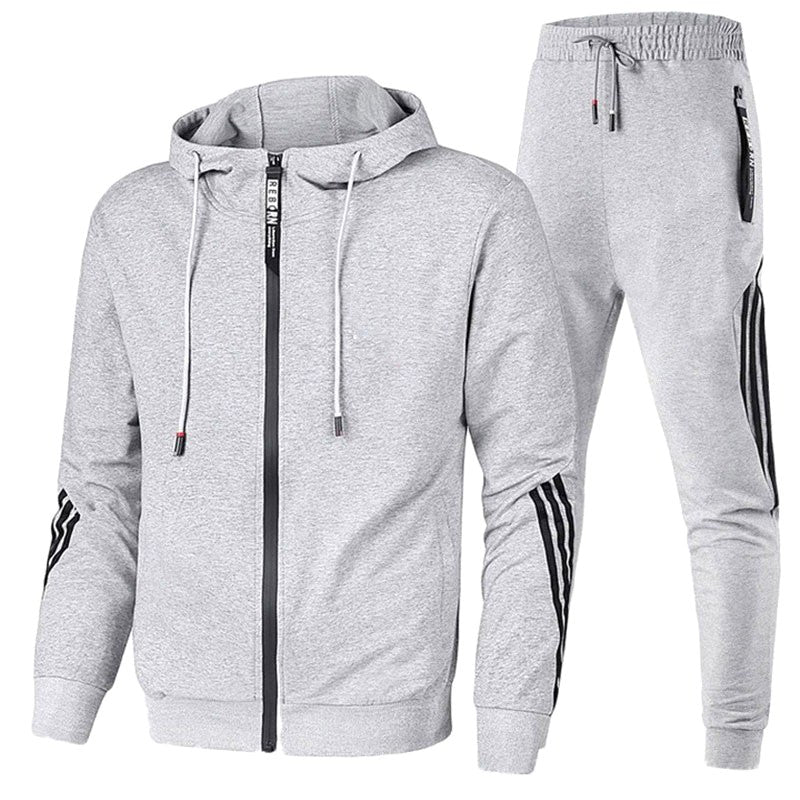 Warren | Men's Relaxed-Fit Tracksuit, Contemporary Two-Piece Set | Everlasting Boutique