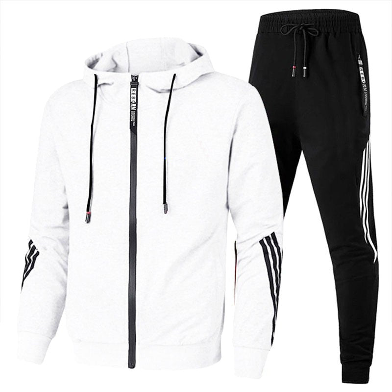 Warren | Men's Relaxed-Fit Tracksuit, Contemporary Two-Piece Set | Everlasting Boutique