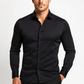 William | Men's Elastic Wrinkle-Resistant Shirt, Long-Sleeve Formal Shirt | Everlasting Boutique