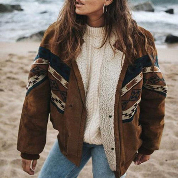 Winifred | Women's Plush Winter Coat, Perfect for Everyday Wear | Everlasting Boutique | Brown